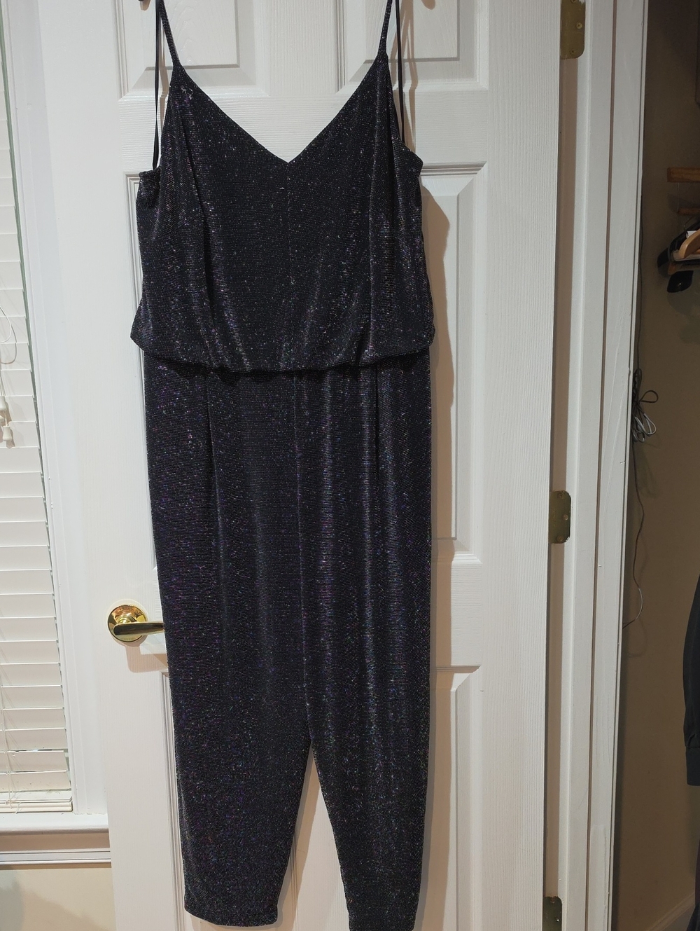Sparkly Balloon Jumpsuit